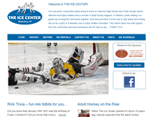 Tablet Screenshot of icecenter.org